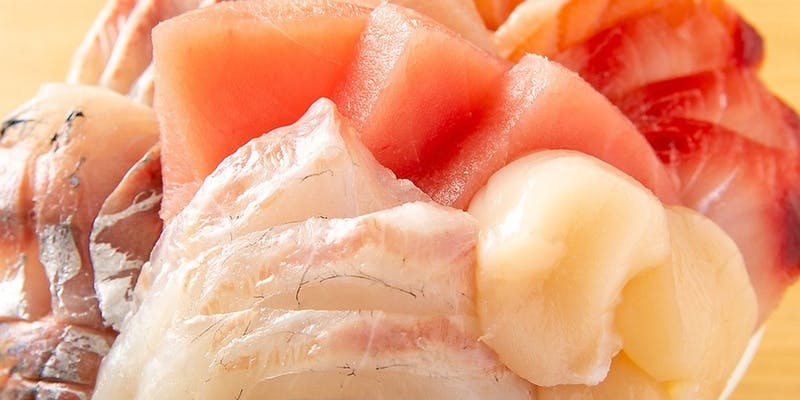 【日本酒40種の飲み放題付「海鮮満喫コース」】