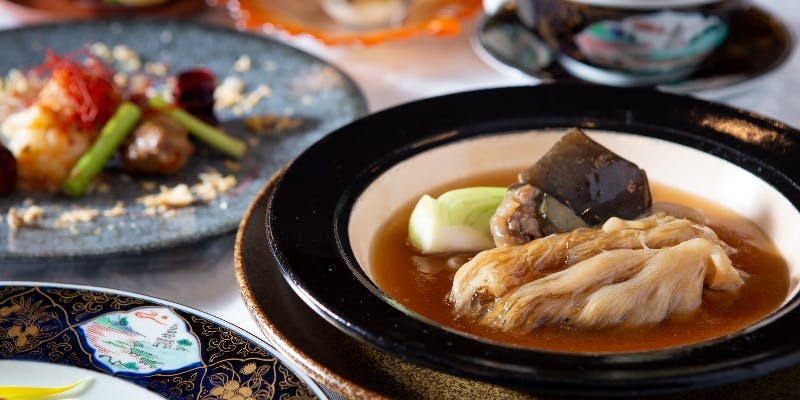 【雲母コース】前菜、炒め物、炒飯、デザートなど全7品