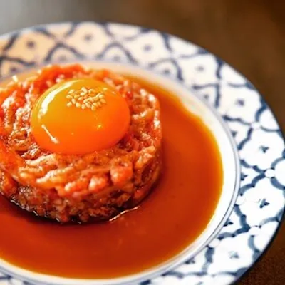 黒毛和牛ユッケの食べられるお店!