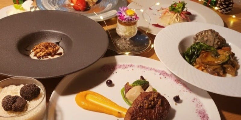 【Xmas2025】グラスシャンパン付きクリスマスディナー