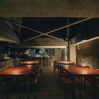 駐車場を改装したユニークな空間