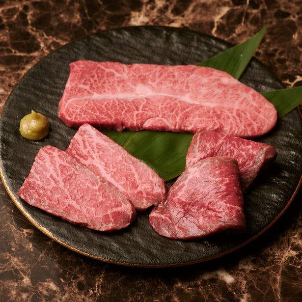 希少部位から厚切りまで、匠の技が光る珠玉の赤身肉
