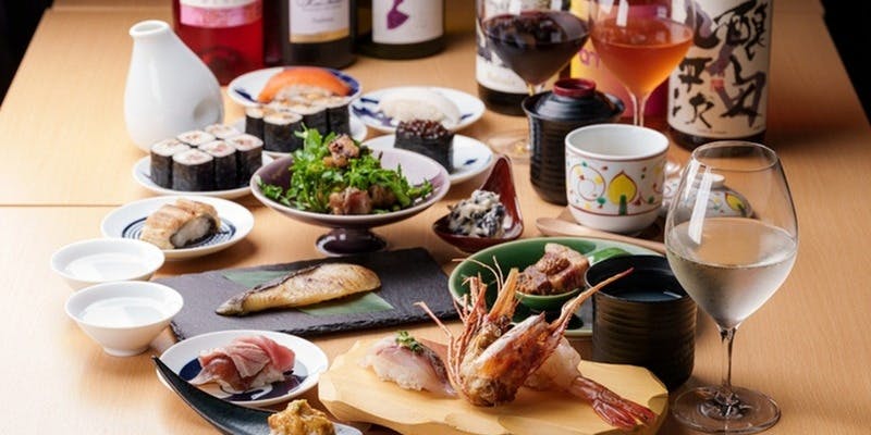 オモテサンドリア究極コース＋生ウニ＋メッセージプレート付き