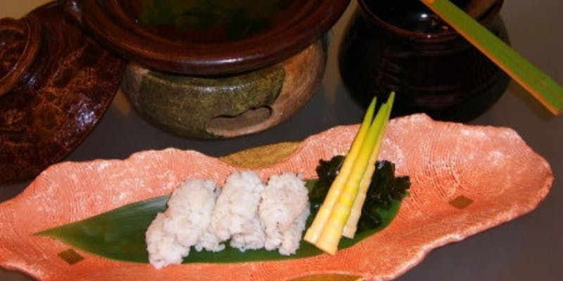 魚亭かみやのお奨め酒肴いろいろ（15000円～お楽しみコース）