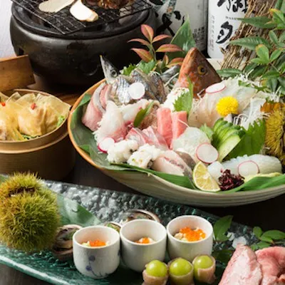 旬の食材を活かした創作料理と新鮮な鮮魚