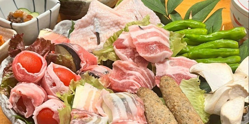 【バラエティーセット】野菜串や豚・鶏串など全12品