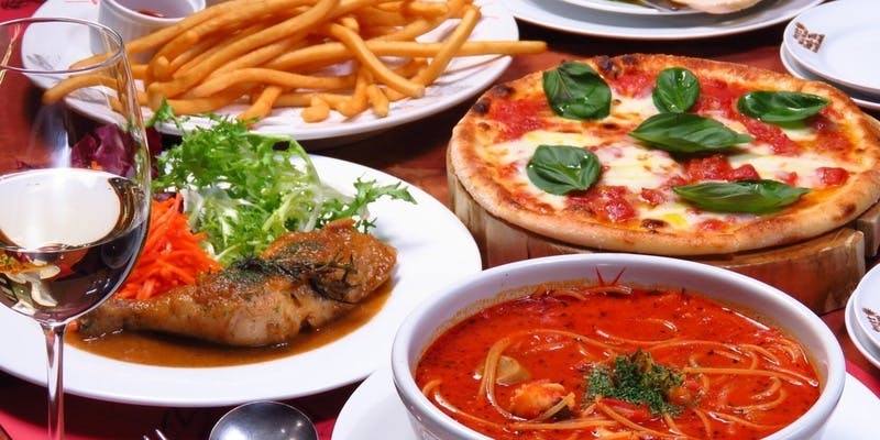 【プレミオコース】ウェルカムドリンク付！黒毛和牛のメインやパスタなど