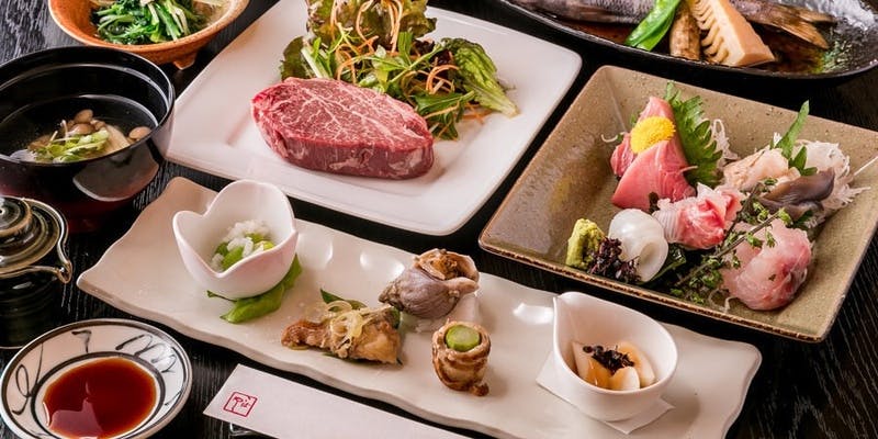 【更に贅沢に楽しみたい方には絶対おすすめ！旬の味覚贅沢三昧コース】「全12品」