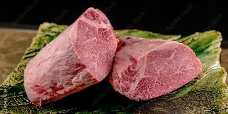 肉魚菜鉄板焼コース【和牛ヒレ】又は【シャトーブリアン変更＋2500円】