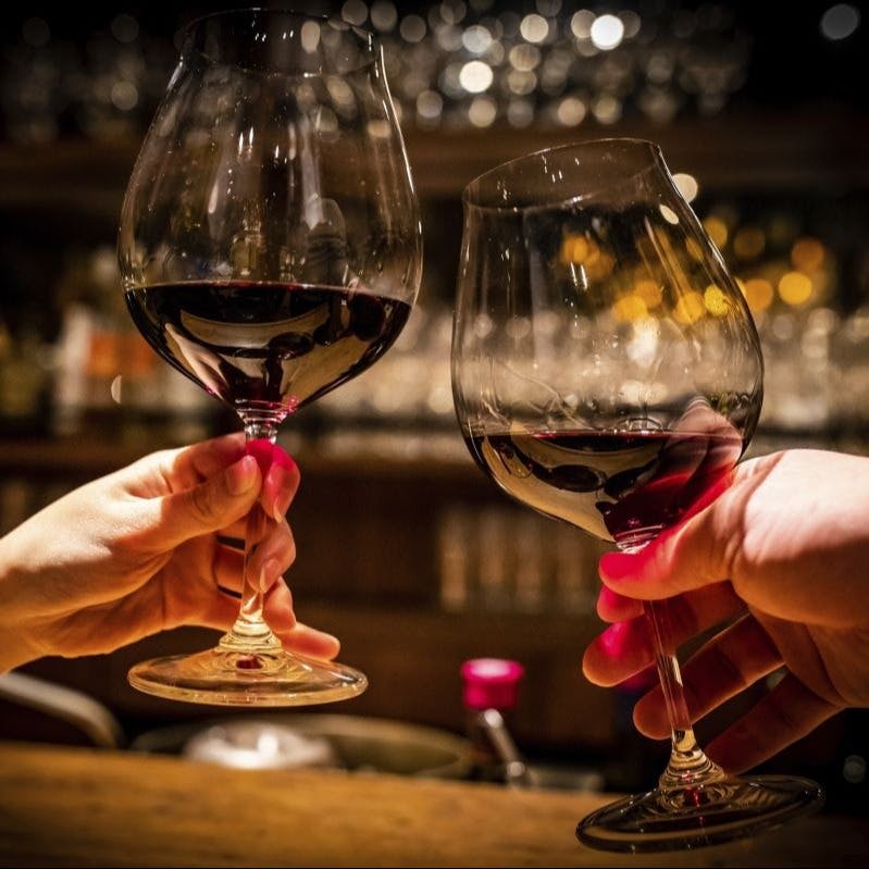 イタリアワインを中心とした豊富なドリンクメニュー