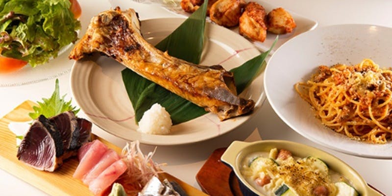 【2時間飲み放題付き】雪　豊洲から仕入れる新鮮な魚介を用いた一品を気軽に