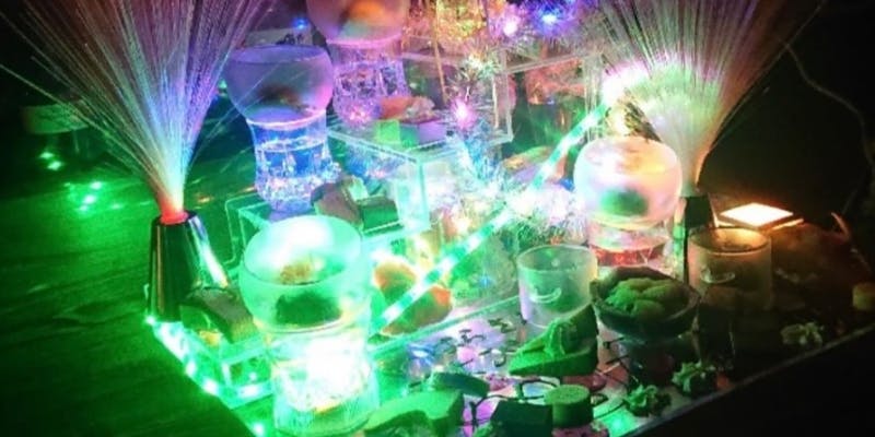 光るデザートお祝いコース10,000円