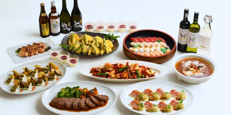 松プラン（全8品）＋フリードリンク＋個室料