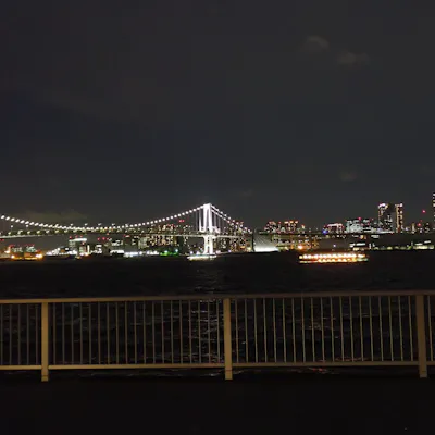 東京湾を一望できるロケーション