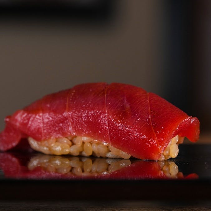 新鮮な魚介を使ったお寿司