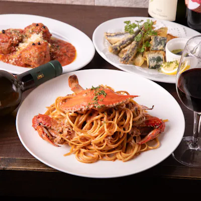 経験豊富なシェフが手掛ける、本格的なイタリア料理に舌鼓!