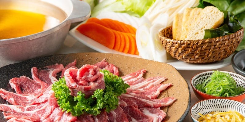 よし田・厳選～羊しゃぶしゃぶコース