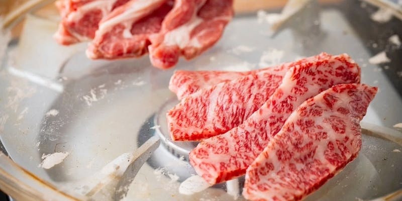 【一番人気】岩中豚と生ラムを味わう水晶板焼コース　全7品＋2時間飲み放題