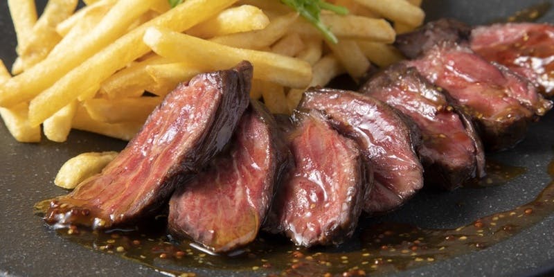 【ランチ】メインサーロインステーキ＋乾杯渋谷ワイン付き（平日限定）全3皿 2,500円