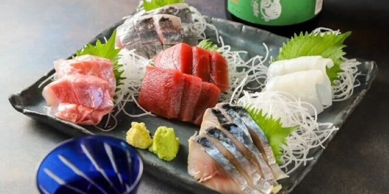【梅コース】こだわりの刺身と人気料理を揃えた、初めての方にもおすすめの和食コース