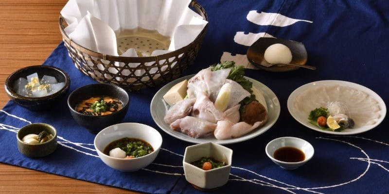 飲み放題【数量限定】A5ランク天然とらふぐコース　前日迄要予約　※2026年2月末まで