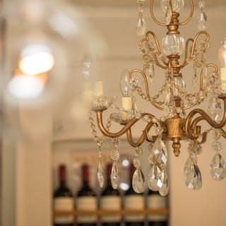 アメリカ産ワインとニューヨークスタイル料理