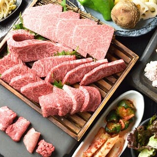タンから肉寿司まで、しまね和牛を満喫できるコース