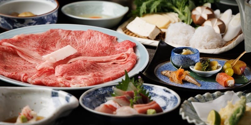 宴会・忘年会【12月限定・年忘れ特別コース】A4黒毛和牛 すき焼き・しゃぶしゃぶ 飲み放題付き、饗宴コース