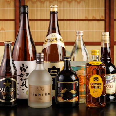 和の宴に華を添える、充実のドリンクと飲み放題