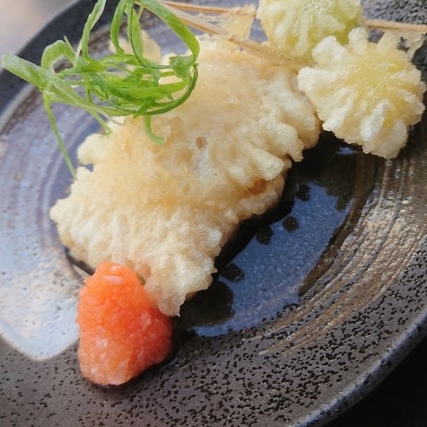 全国から厳選した食材で作るこだわりの天ぷら