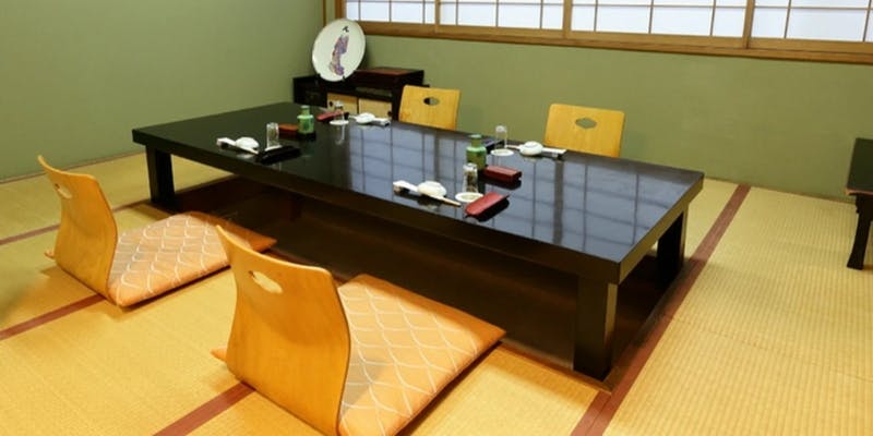 お座敷のご予約＋要相談となります