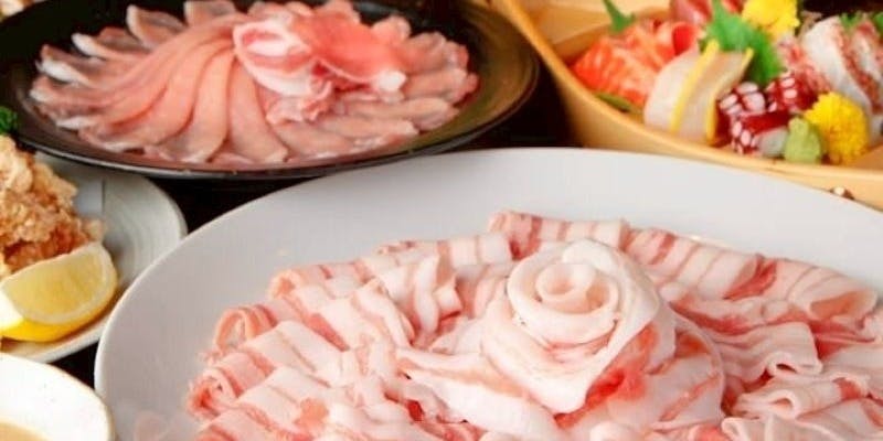 黒毛和牛＆豊洲直送海鮮など　鍋吉入門　コスパ最強　すき焼き＆しゃぶしゃぶ食べ放題 8980円→7980円
