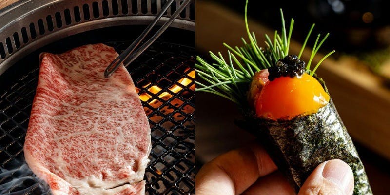 【Xmas】人気のうし幸手巻き・しあわせ焼きやポルチーニ土鍋ご飯など当店厳選の期間限定スペシャルコース