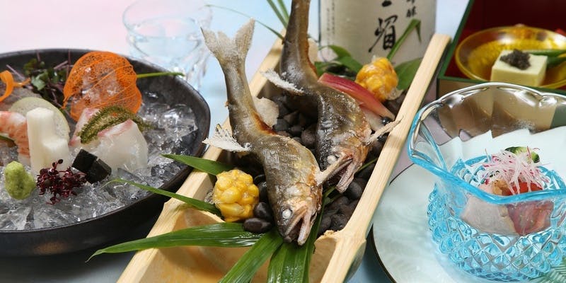 【四万十鮎の清流会席】  ＋個室確約