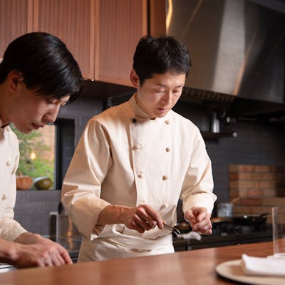 文化財空間で味わう東京フレンチ