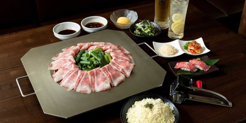 18,000円税込【高級豪州WAGYUタンコース】WAGYUタンの炭火焼まで堪能できるコース当日キャンセル不可