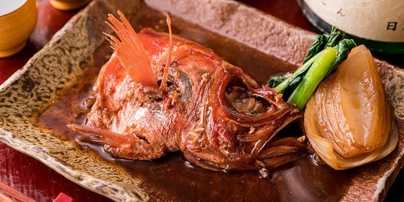 【2時間プレミアム飲み放題付】金目鯛コース（全6品）　宴会・接待におすすめ