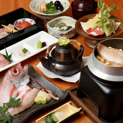 新鮮魚介と旬の食材を活かした和食