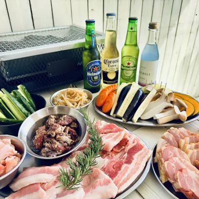 手ぶらでBBQが6,000円から!日暮里唯一のビアガーデン