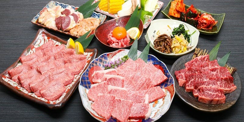 【スタンダードコース】和牛ユッケ、塩タン、和牛上カルビなど全12品