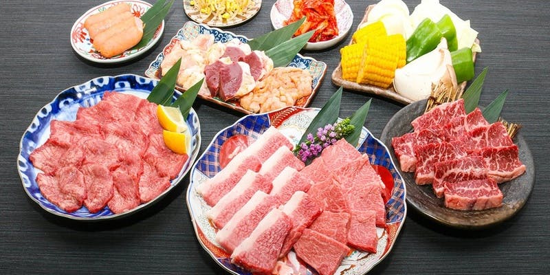 【カジュアルコース】塩ダレ赤タン、ハラミ、和牛カルビ、和牛ロースなど全12品