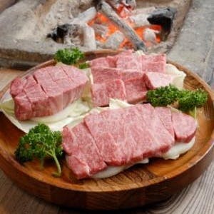 厳選された和牛ステーキ