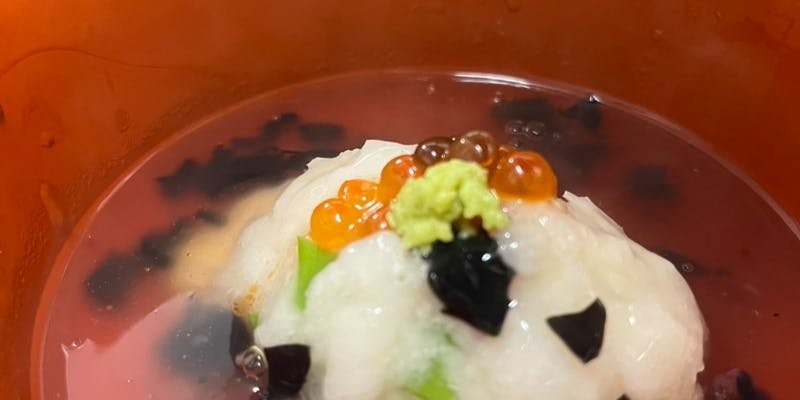 【一休ご予約お昼の会席コース】前菜・お造り八寸・デザートなど全5品