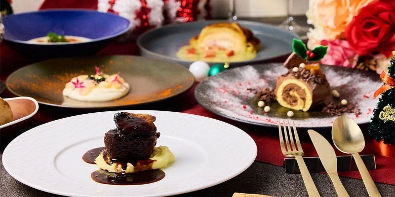 【ディナー】Xmasコース！聖夜をオマージュしたスペシャルプラン【7品8,000円（税込8,800円）】