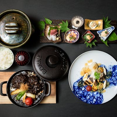 四季折々の厳選食材を使用した創作料理
