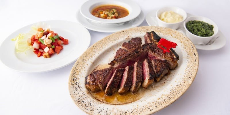 THE WOLFGANG EXPERIENCE LUNCH COURSE ～土日ランチコース　メインはTボーンステーキ～