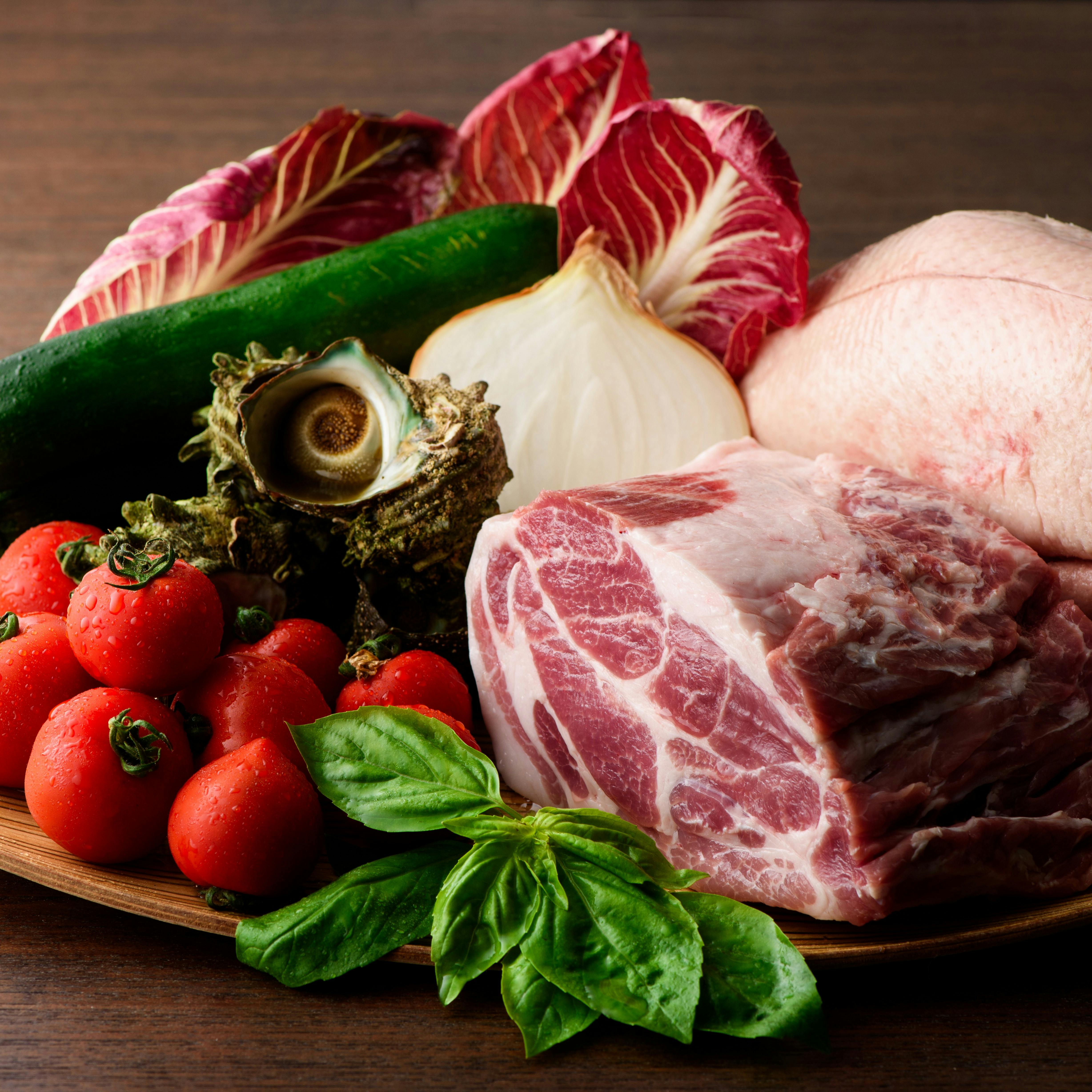 地元食材を活かした季節のメニュー