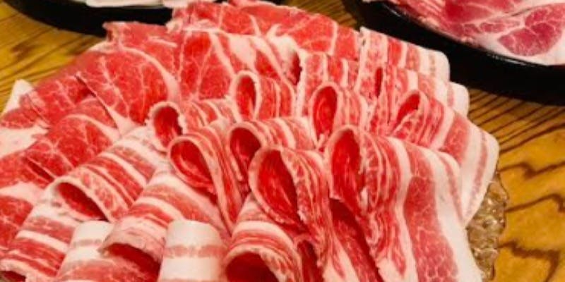 2時間飲み放題付き全7品厳選豚のしゃぶしゃぶコース