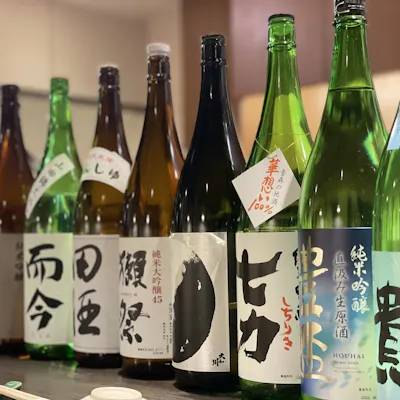 全国各地の銘酒を取り揃え