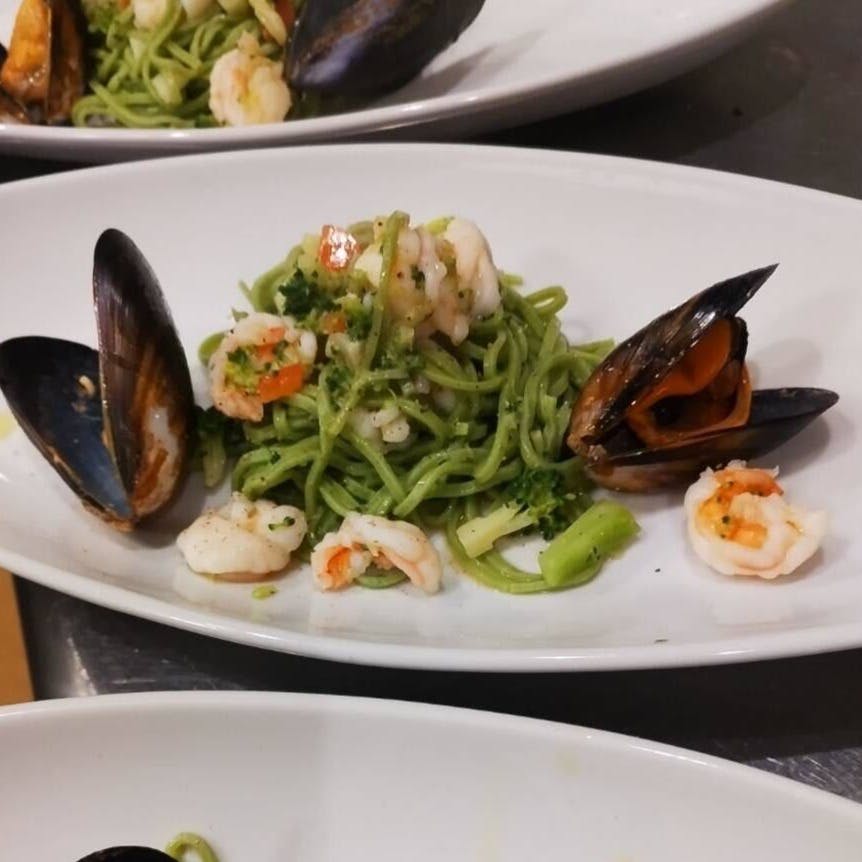 自家製パスタの豊富なラインナップ